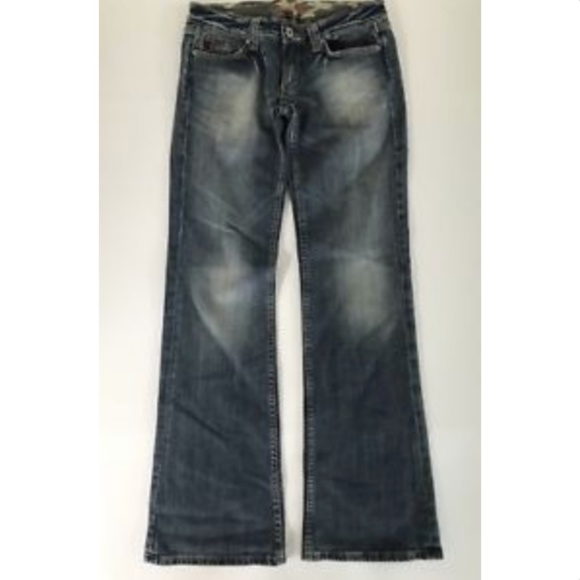 Miss Me Denim Jeans With Camo & Sequin Pockets - Picture 1 of 8